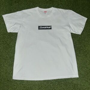 Supreme X Futura White Short Sleeve Tee